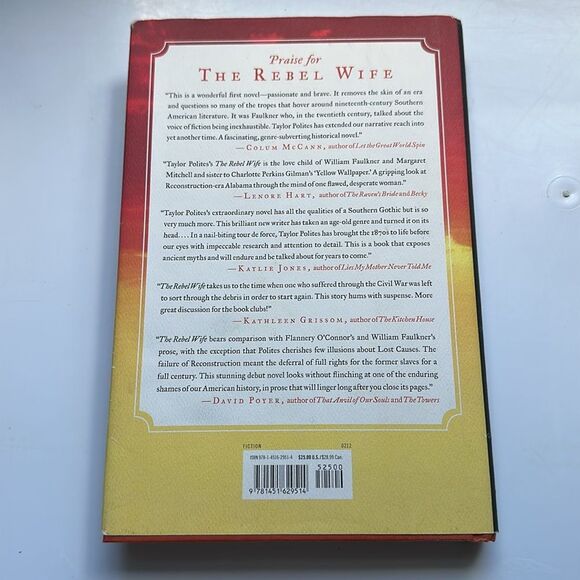 The Rebel Wife Hardcover Book by Taylor M. Polites - Picture 2 of 6